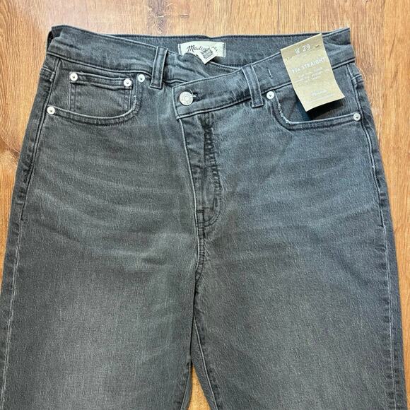 NWT Madewell The '90s Straight Jean in Burwick Wash: Cross-Tab Edition Size 29 - Picture 5 of 9